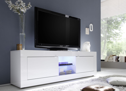 TV-meubel met led-verlichting