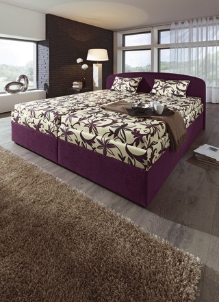 Gestoffeerd bed, meervoudig verstelbaar, verschillende kleuren