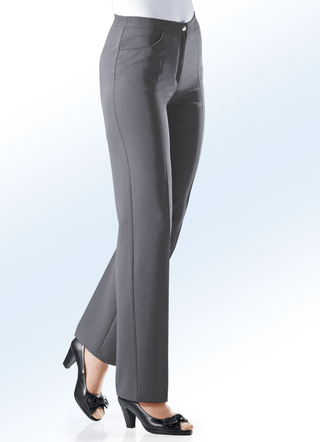 Broek met comfortabele elastische tailleband