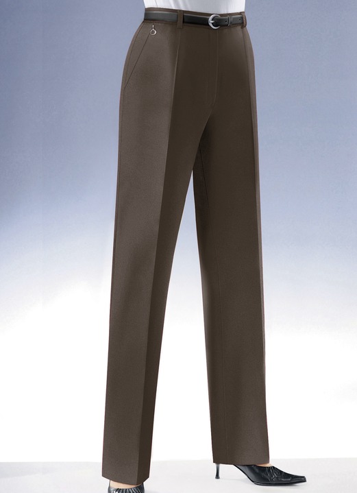 Broeken - Klassieke broek, in Größe 018 bis 245, in Farbe DONKERBRUIN Ansicht 1