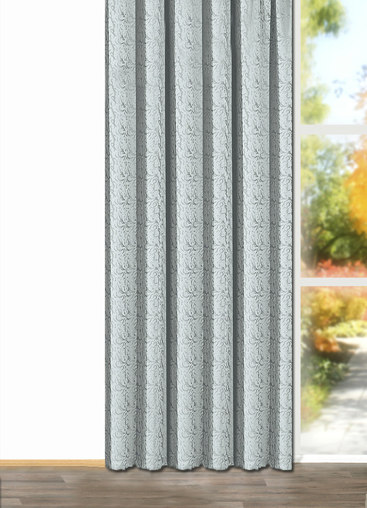 Decoratiekussens & slopen - Licht glanzende woonaccessoires, in Größe 358 (H 145 x B 140 cm) bis 905 (Kussenslopen, set van 2, 40 x 40 cm), in Farbe ZILVER Ansicht 1