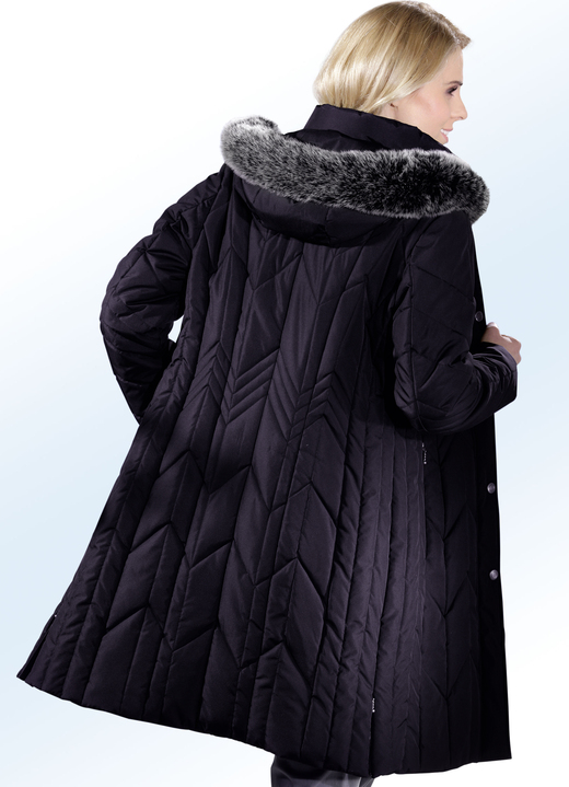 Wintermantels - Korte jas met afneembare capuchon, in Größe 038 bis 056, in Farbe PRUIM Ansicht 1