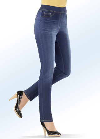 Jeans oudere | Spijkerbroek elastiek | BADER