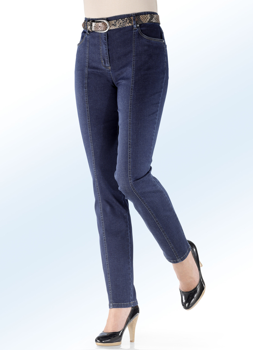 Broeken - Super comfortabele powerstretch jeans, in Größe 018 bis 235, in Farbe JEANSBLAUW Ansicht 1