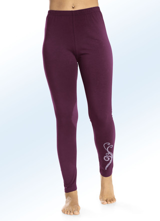 Set van twee leggings met een comfortabele, elastische tailleband