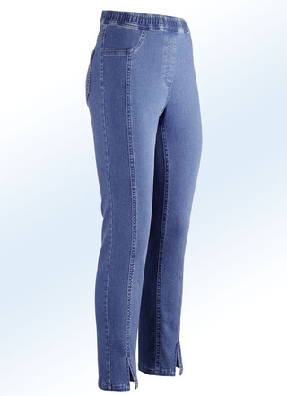 Kinderachtig fluweel klasse Jeans oudere dames | Spijkerbroek met elastiek | BADER