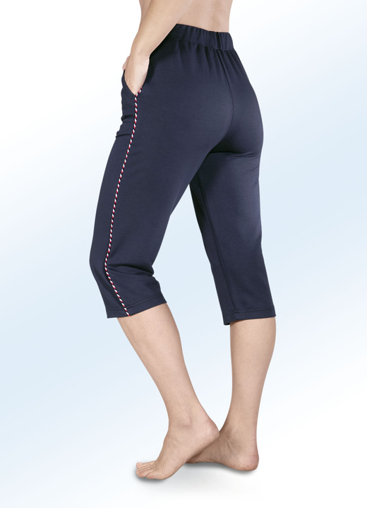 gesloten Plantkunde Eerlijkheid Capri broek met comfortabele stretch tailleband in 4 kleuren - Merkenwereld  | BADER