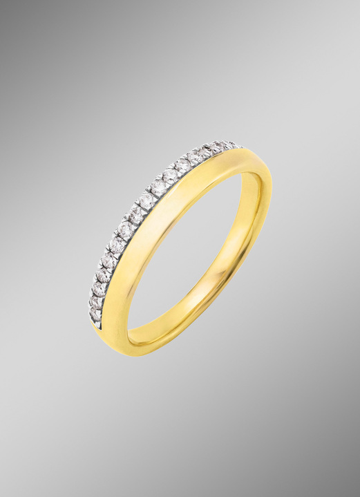 Ringen - Damesring met briljanten, in Größe 160 bis 220, in Farbe  Ansicht 1