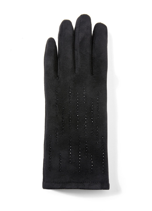 Handschuhe - Handschuhe, in Farbe SCHWARZ Ansicht 1