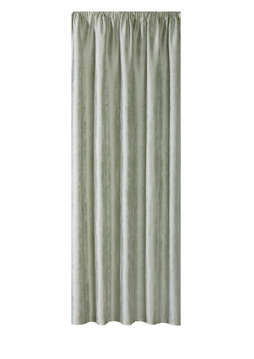 Klassiek - Enkele sjaal in marmerdesign, in Größe 358 (H 145 x B 140 cm) bis 456 (H 245 x B 140 cm), in Farbe GROEN Ansicht 1