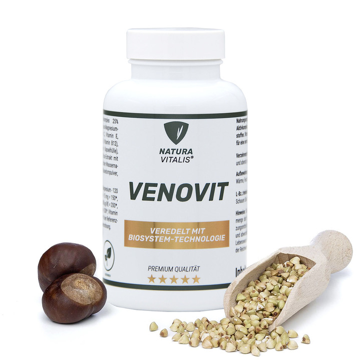 - Venovit-capsules, in Farbe