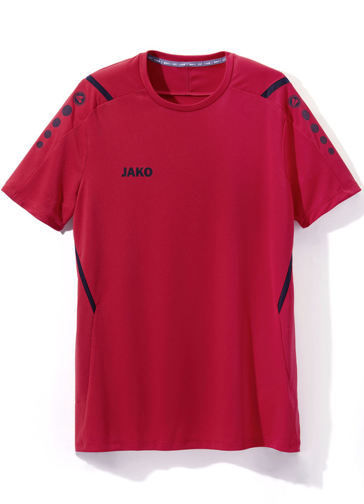Vrijetijds shirts & -combinaties - T-shirt van “Jako” in 4 kleuren, in Größe 3XL (58/60) bis XXL (56), in Farbe ROOD Ansicht 1
