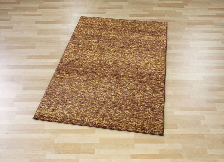 Modern - Bruggen en tapijten met een poolhoogte van 7 mm, in Größe 111 (Brug, 60 x 110 cm) bis 288 (Tapijt, 240 x 330 cm), in Farbe BRUIN Ansicht 1