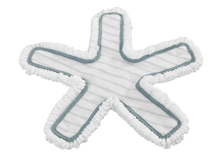 Accessoires - Vervangingshoezen, set van 2, voor Maximex Octopus vloermop, in Farbe WIT-GRIJS Ansicht 1