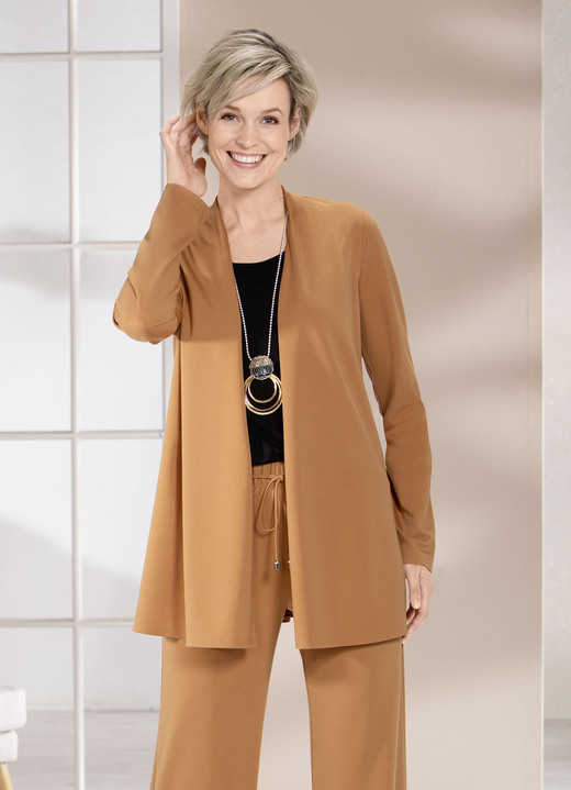 Shirtjacken - Shirtjacke, in Größe 038 bis 054, in Farbe CAMEL Ansicht 1