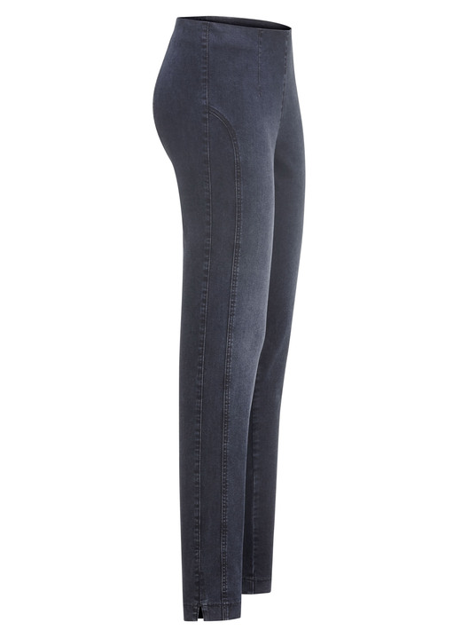 Broeken met elastische band - Pull-on-jeans, in Größe 018 bis 052, in Farbe DUNKELBLAU Ansicht 1