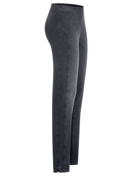 Broeken met elastische band - Pull-on-jeans, in Größe 018 bis 052, in Farbe DUNKELGRAU Ansicht 1