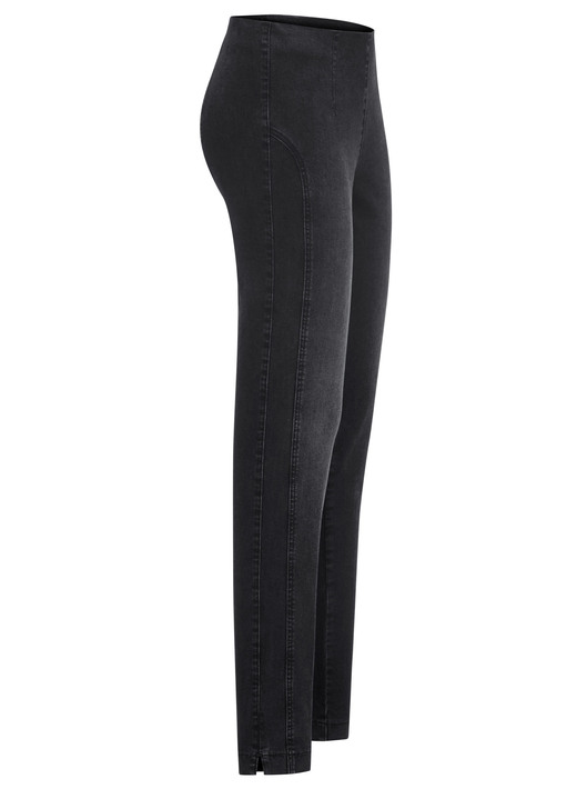 Broeken met elastische band - Pull-on-jeans, in Größe 018 bis 052, in Farbe SCHWARZ Ansicht 1