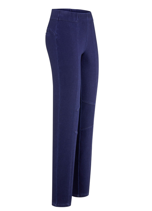 Hosen in Schlupfform - Jegging-Jeans, in Größe 018 bis 052, in Farbe DUNKELBLAU Ansicht 1