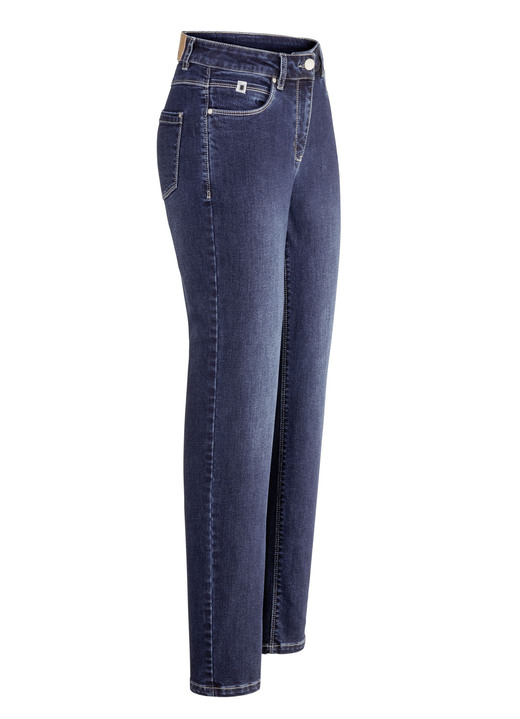 Hosen mit Knopf- und Reißverschluss - Jeans, in Größe 017 bis 050, in Farbe DUNKELBLAU Ansicht 1