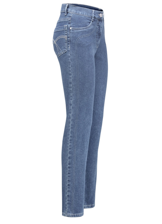 Hosen mit Knopf- und Reißverschluss - Jeans, in Größe 017 bis 092, in Farbe JEANSBLAU Ansicht 1