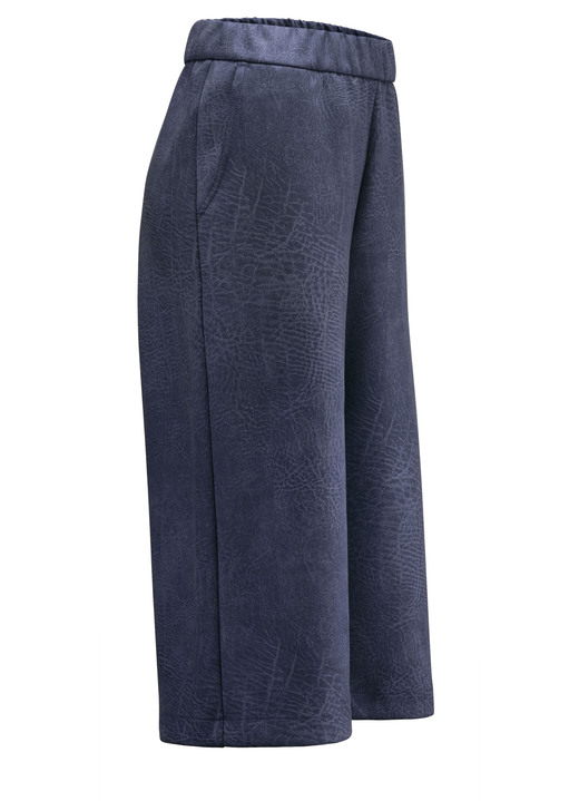 Broeken met elastische band - Pull-on broek, in Größe 036 bis 052, in Farbe MARINE Ansicht 1