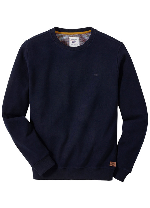 Sweatshirts - Handytasche Leder Gr. XL, in Größe 3XL (64/66) bis XXL (60/62), in Farbe MARINE Ansicht 1