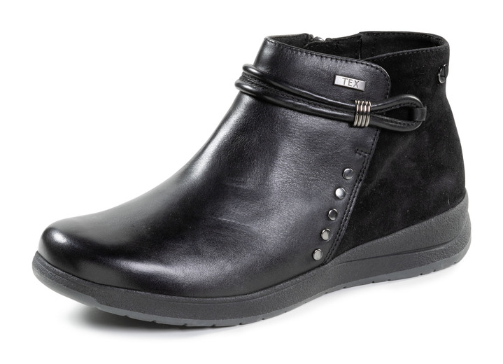 Stiefel & Stiefeletten - Booties, in Größe 036 bis 042, in Farbe SCHWARZ Ansicht 1