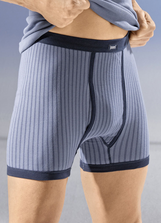 Slips & Unterhosen - Viererpack Unterhosen mit Softbund, in Größe 005 bis 011, in Farbe 2X INDIGO-MARINE, 2X MARINE-INDIGO Ansicht 1