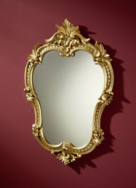 Garderobenmöbel - Spiegel, in Farbe GOLD Ansicht 1