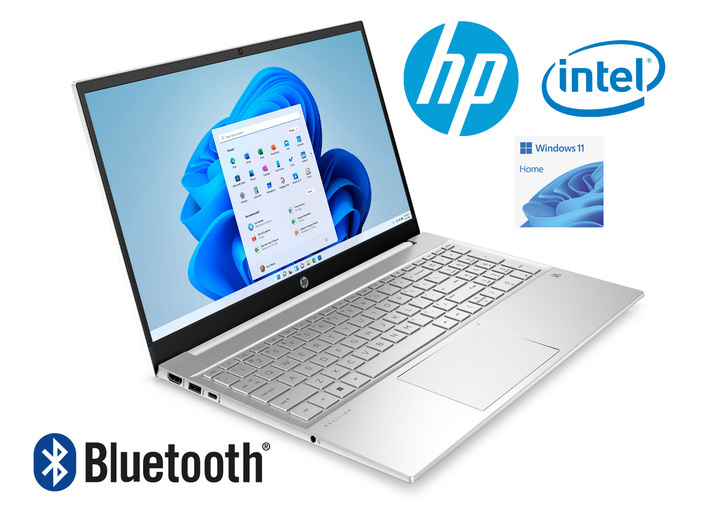 Computers & elektronica - HP laptop met een niet-verblindend 15,6-inch (39,6 cm) Full HD-scherm, in Farbe ZILVER Ansicht 1