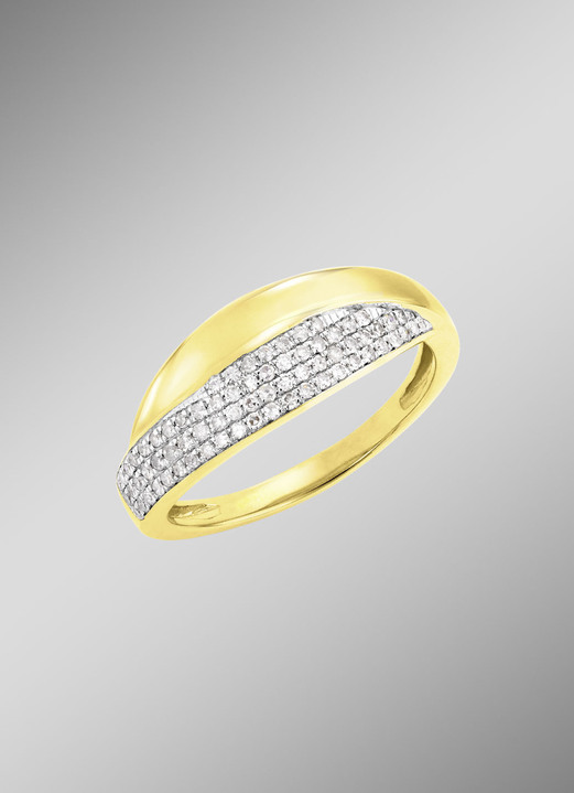 Ringe - Damenring Gold 585/-, in Größe 160 bis 220, in Farbe  Ansicht 1