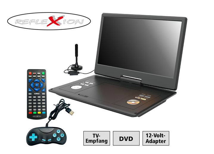 Heimkino - Portabler DVD-Spieler mit TV & Spielefunktion 14