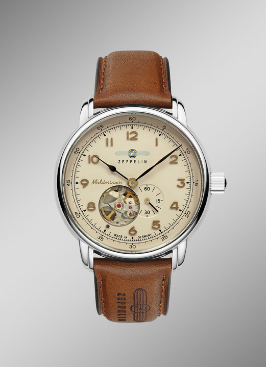 Mechanische horloges / Automatische horloges - Zeppelin automatisch herenhorloge, in Farbe  Ansicht 1