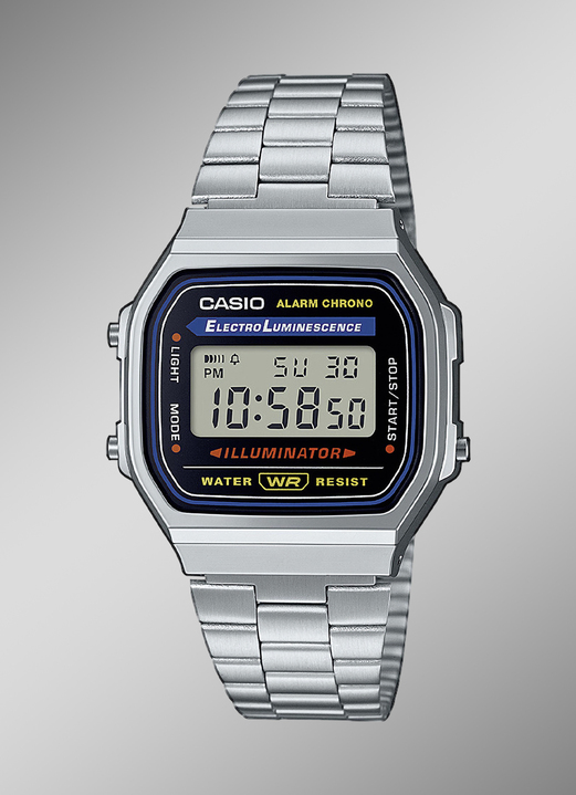 Digitale horloges - Casio vintage digitaal herenhorloge, in Farbe  Ansicht 1