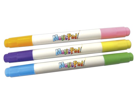 Magic Pad-pennen in zes geweldige neonkleuren
